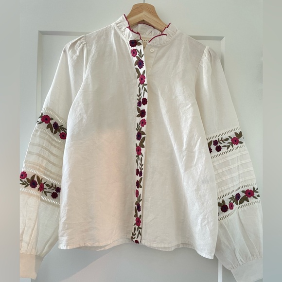 SEZANE MEGAN SHIRT - Picture 2 of 4
